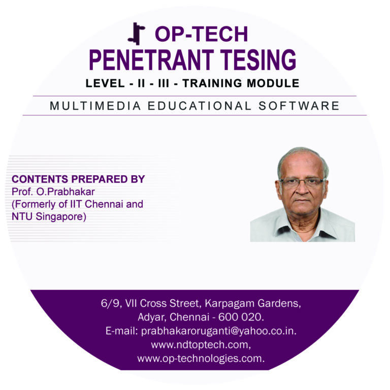 Liquid Penetrant Testing-Levels II and III – OPTECH Nondestructive Testing